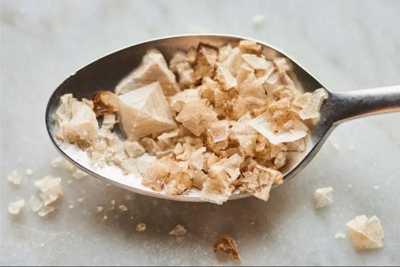 Fulgi de sare de mare afumata 125g.