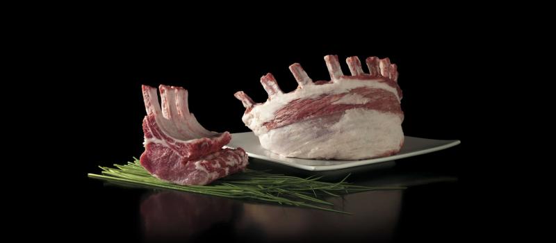 FRENCH RACK PORC IBERIC - 5 COASTE CU SLANINA